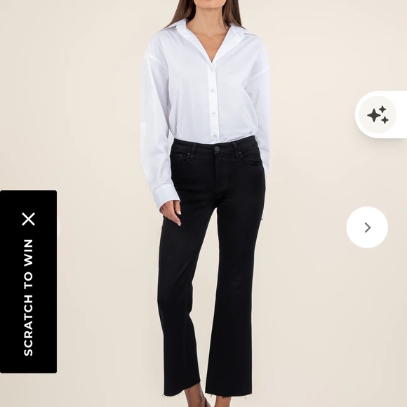 Kut from the Kloth Denim - Kut from the Kloth Black Flare Jeans
